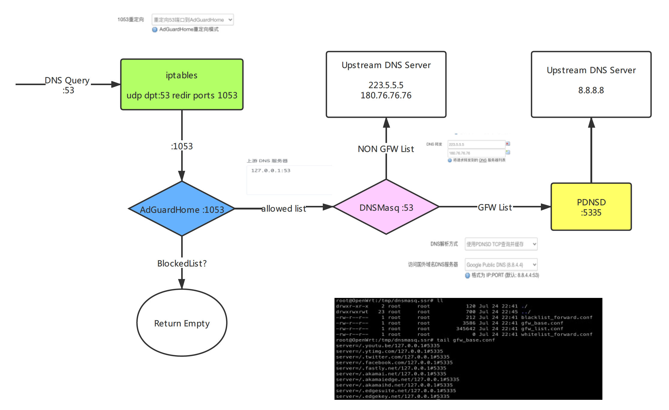 DNS workflow